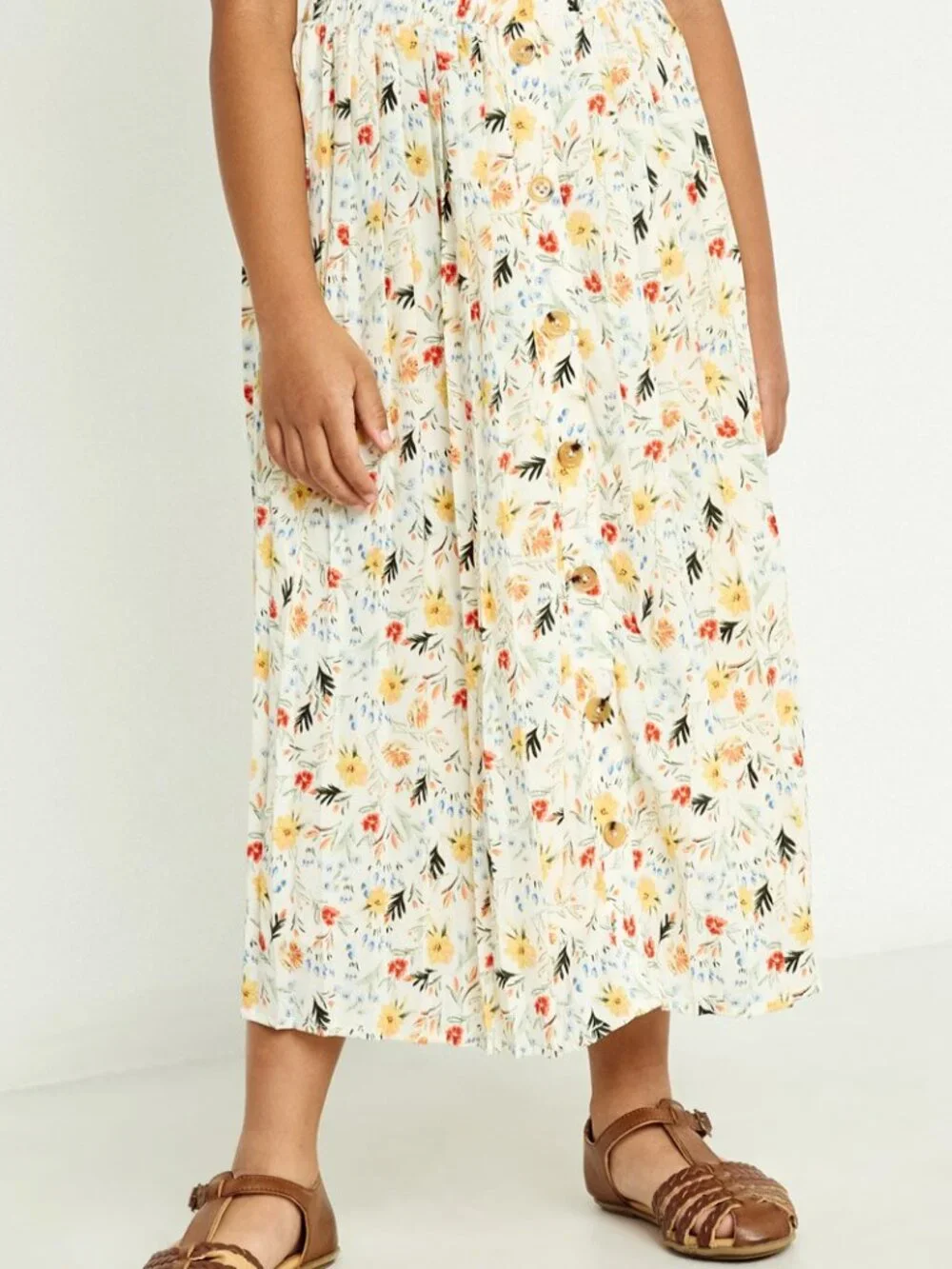 Hayden LA Girl's Floral Midi Skirt